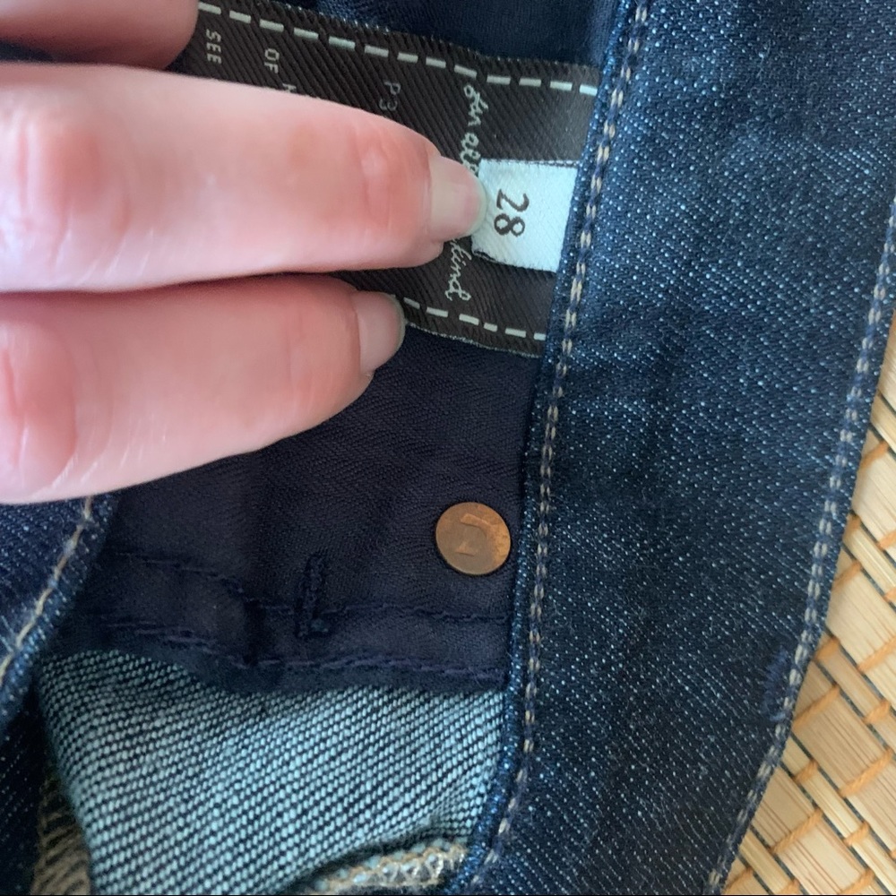 7 FAMK 7 For All Mankind Crop Dojo size 28 - Picture 10 of 11